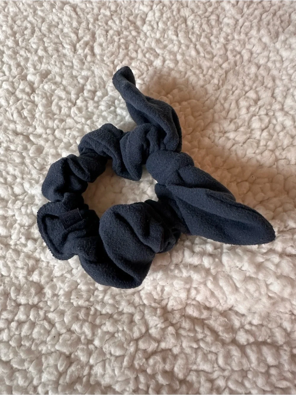 Lululemon Navy Knot Scrunchie Set - 2 Pack